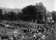 1300-Jahr-Gedenkfeier 1924, Feier vor der Wendels-Kapelle